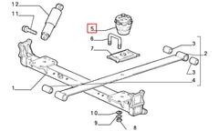 Ducato Dingil Süspansiyon Takozu Şema