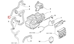 Ducato Kalorifer Hortumu Şema