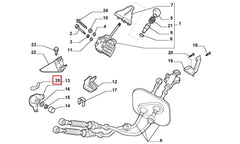 Ducato Vites Mekanizması Kilit Parçası Şema