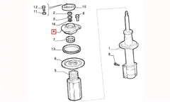 Ducato Amortisör Takozu Şema
