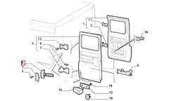 Ducato Bagaj Kapı Gergisi Şema