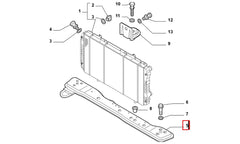 Ducato Radyatör Alt Paneli Şema