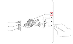 Ducato Motor Ön Bağlantı Takozu Şema