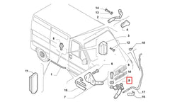 Ducato Sürgülü Kapı Ray Makarası Şema