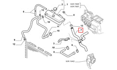 Ducato Kalorifer Hortumu Şema