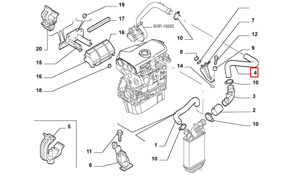 Ducato Turbo Hortumu Şema Ducato Turbo Hortumu Şema