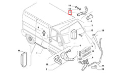 Ducato Sürgülü Kapı Ray Makarası Şema