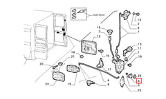 Ducato Kapı Kilit Karşılığı Şema