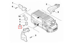 Ducato Sürgülü Kapı Ray Makarası Şema