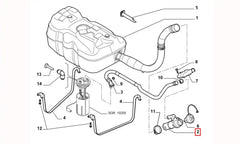 Ducato Yakıt Dolum Borusu Şema