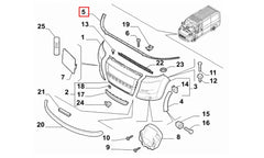 Ducato Ön Tampon İç Destek Sacı Şema