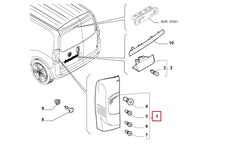 Fiorino Stop Lambası Şema