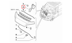 Ducato Kaput Menteşesi Şema