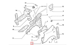 Scudo Çamurluk Şema