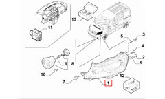 Scudo Ön Far Komple Şema