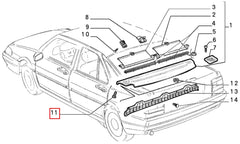 Tempra Çamurluk Davlumbazı Klipsi Şema