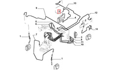 Scudo Fren Hortumu Şema