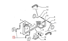 Scudo Fren Hortumu Şema