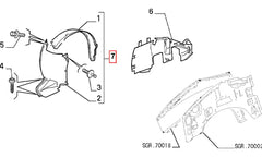 Scudo Çamurluk Davlumbazı Şema