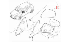 Giulietta Yan Ayna Kapağı Şema