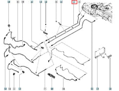 Clio Yakıt Hortumu Şema