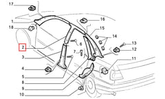 Tipo Orta Direk İç Kaplaması Şema