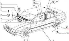 Tempra Kapı Çıtası Şema