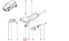 Duster Egzoz Askı Ve Montaj Lastik Takozu Şema