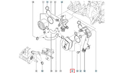 Kangoo Yağ Soğutucu Radyatörü Şema