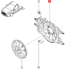 Laguna Fan Motoru Komple Şema