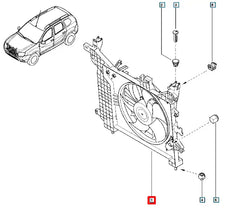 Duster Fan Motoru Komple Şema