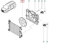 Captur Fan Motoru Komple Şema