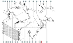 Master Motor Radyatörü Alt Hortumu Şema