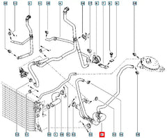 Master Motor Radyatörü Alt Hortumu Şema