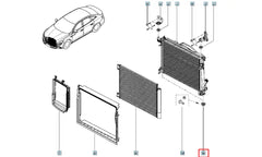 Megane Radyatör Bağlantı Ayağı Şema