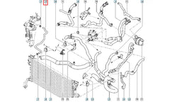 Laguna Radyatör Genleşme Depo Hortumu Şema