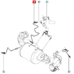 Trafic Turbo Sıcaklık Sensörü Şema
