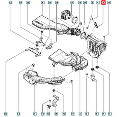 Koleos Hava Akış Ölçüm Debimetresi Şema