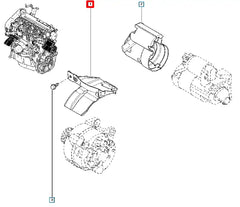 Megane Alternatör Muhafaza Plastiği Şema