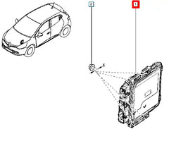 Duster Motor Beyni Şema