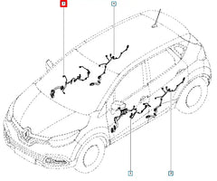 Captur Kapı Tesisatı Şema