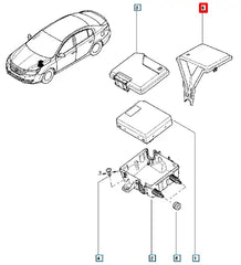 Laguna Sigorta Kutusu Kapağı Şema