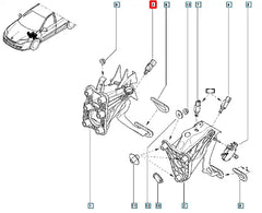 Laguna Fren Pedal Müşürü Şema
