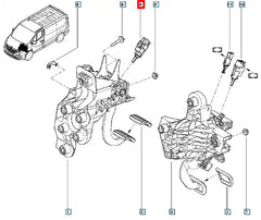 Trafic Fren Pedal Müşürü Şema