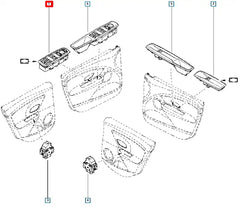 Fluence Cam Ve Ayna Kumanda Butonu Şema