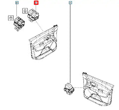 Sandero Cam Butonu Şema
