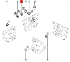 Sandero Cam Butonu Şema