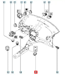 Clio Hız Sabitleyici Düğmesi Şema