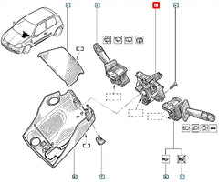Clio Direksiyon Airbag Sargısı Şema