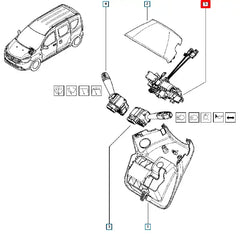 Lodgy Direksiyon Airbag Sargısı Şema
